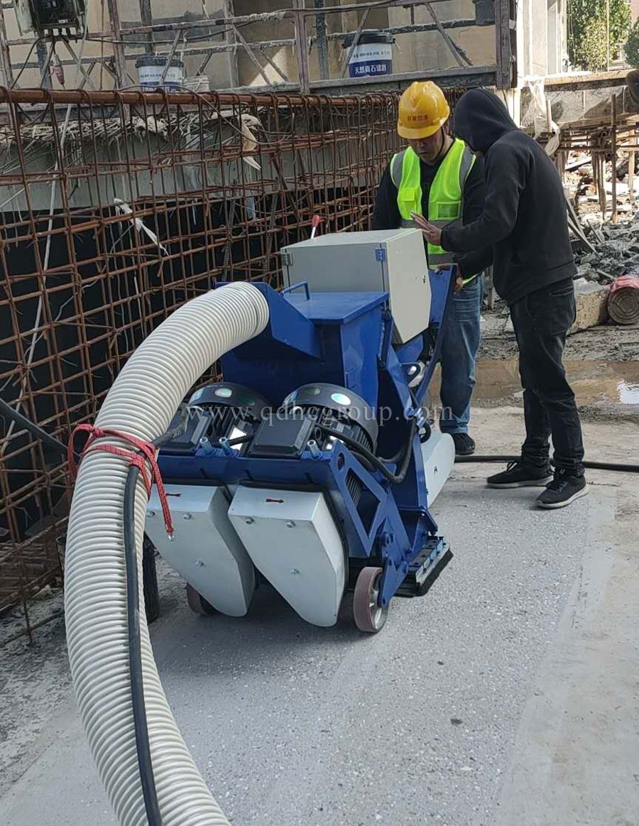 樓板防水層處理專用路面拋丸機
