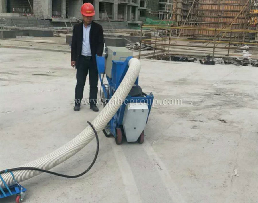 樓板防水層處理專用路面拋丸機