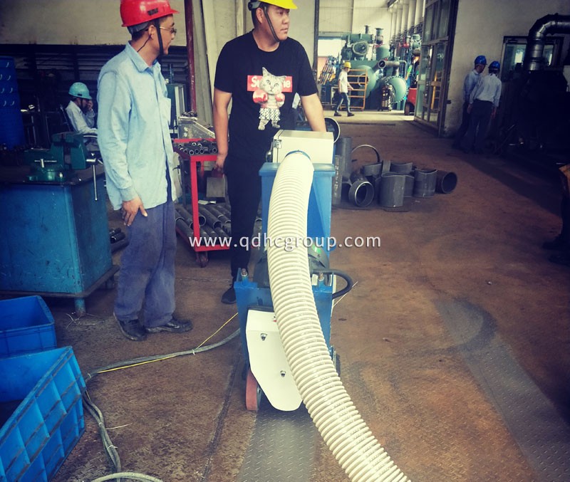 路面拋丸機拋光鋼板