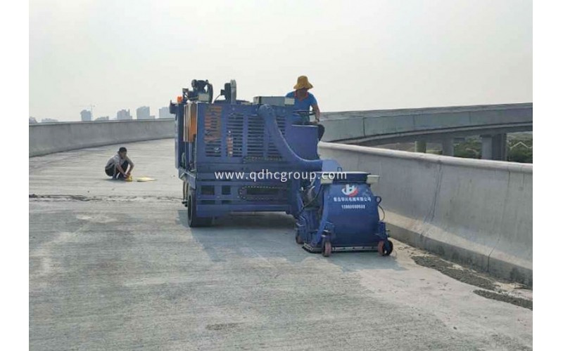 移動拋丸機在橋面施工時需要注意哪幾點問題？